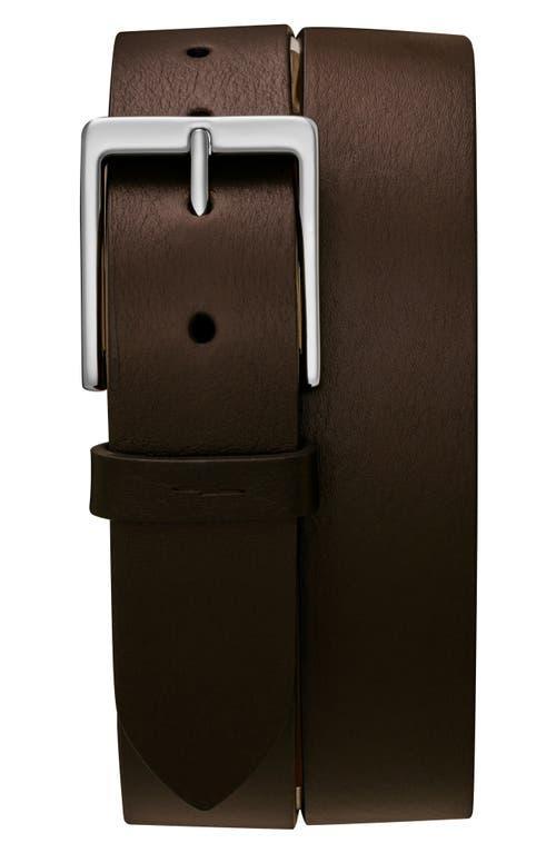 Shinola Lightning Bolt Keeper Leather Belt Product Image