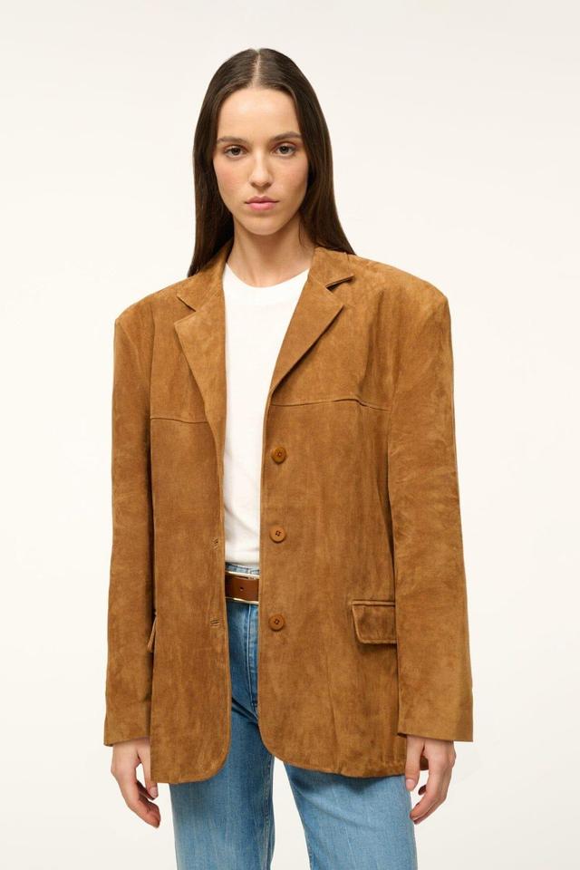 CORRINE JACKET | TAN Product Image