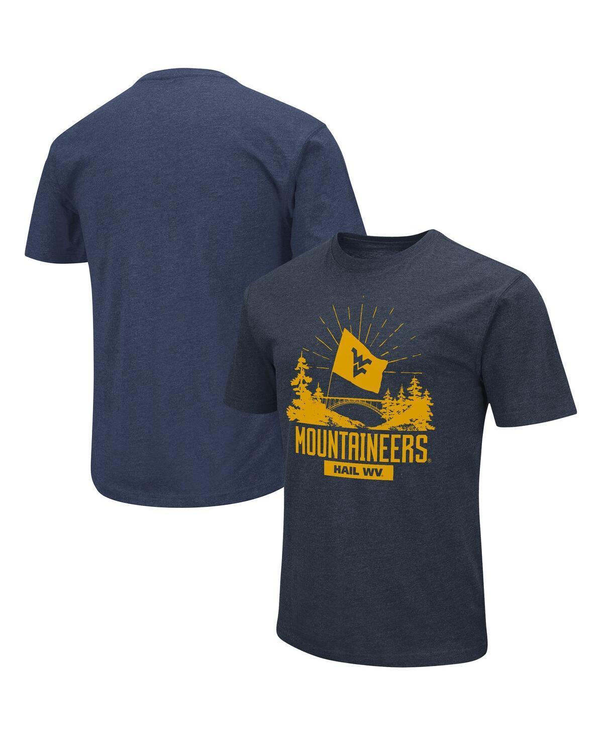 Mens Colosseum West Virginia Mountaineers Fan T-Shirt Blue Product Image