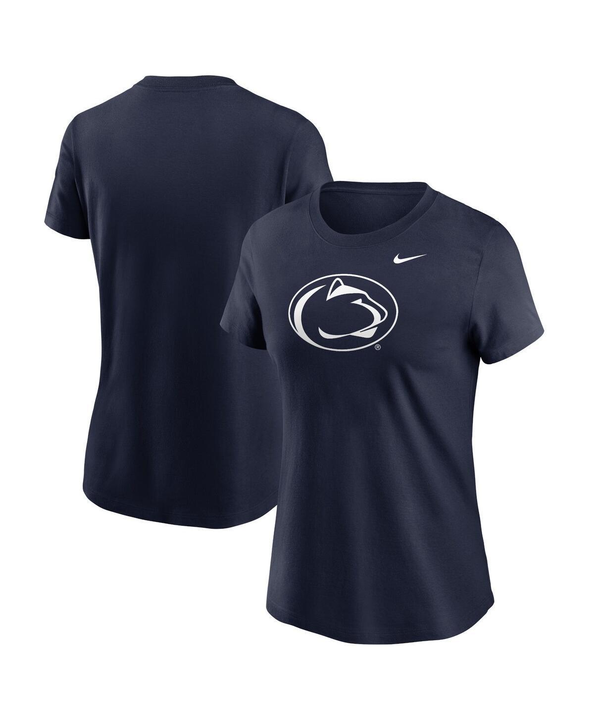 Womens Nike Penn State Nittany Lions Primetime Evergreen Logo T-Shirt Blue Product Image