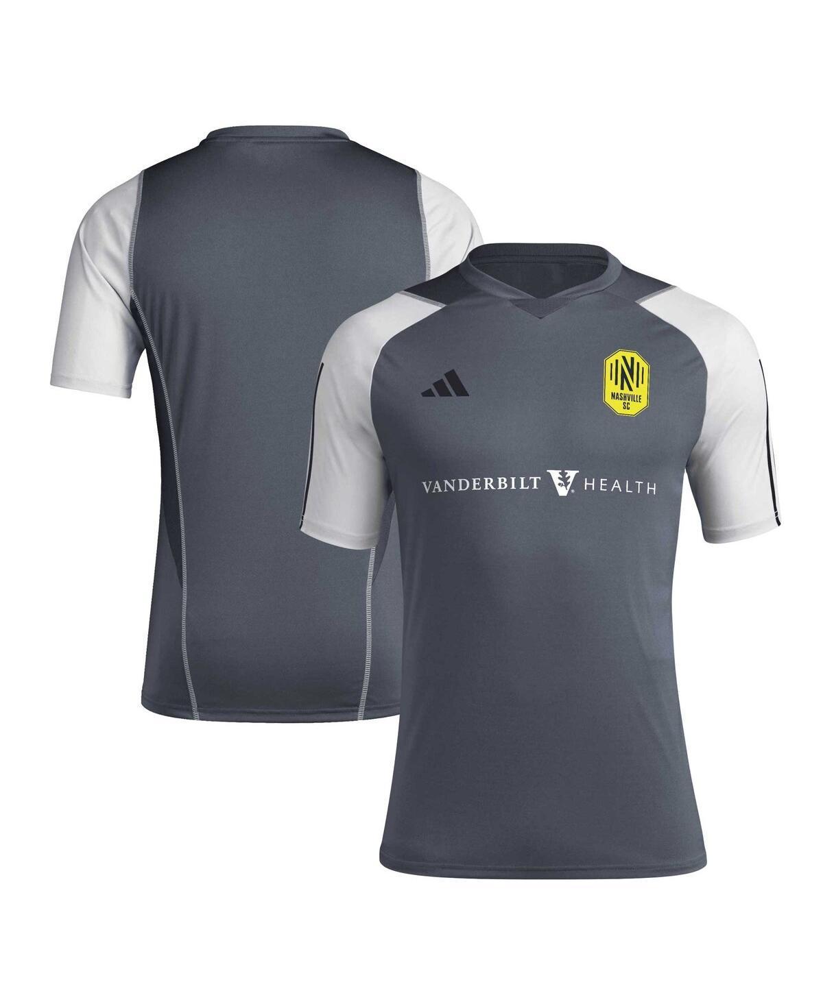 Adidas Mens Gray Nashville Sc 2024 AeroReady Training Jersey - Tmonix/tml Product Image