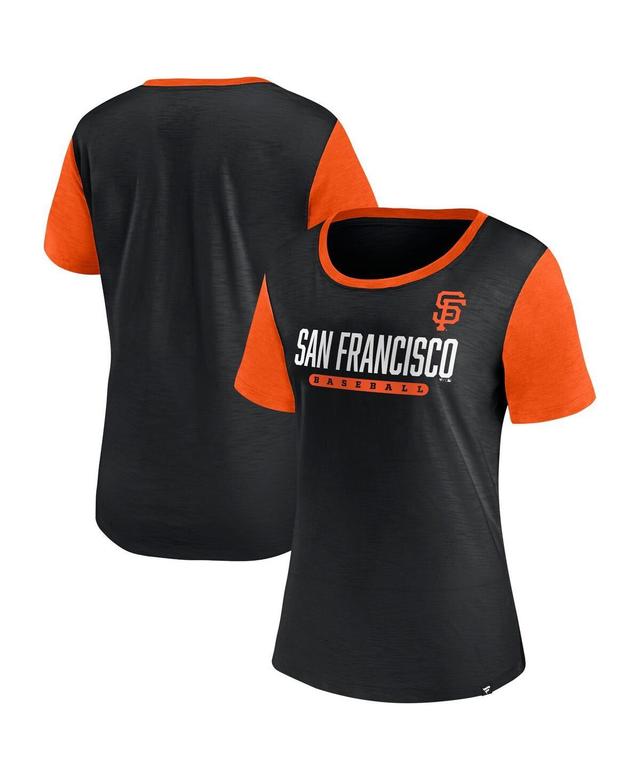 Womens Fanatics Black San Francisco Giants Mound T-shirt Product Image