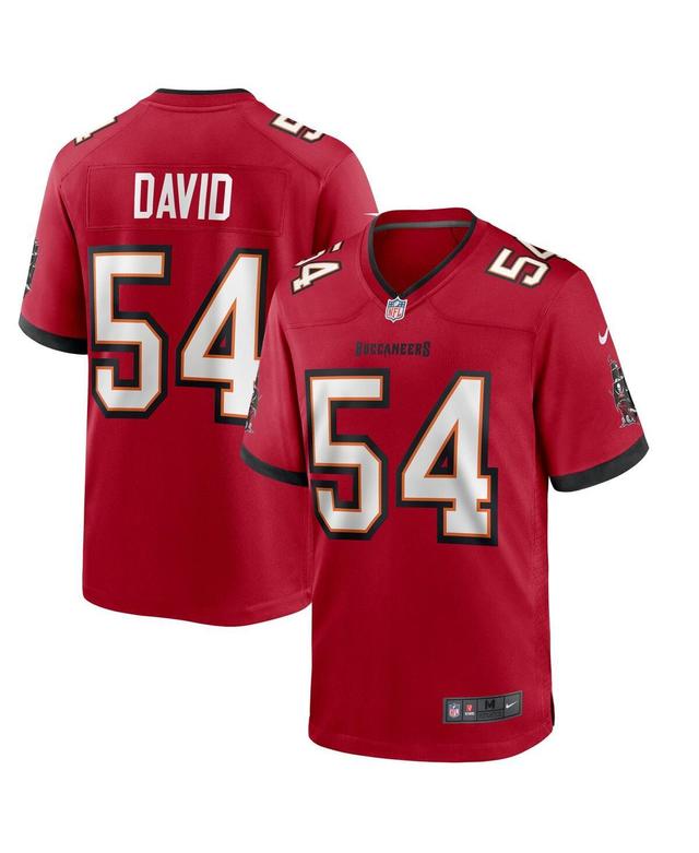 Mens Nike Lavonte David Red Tampa Bay Buccaneers Game Jersey - Red Product Image