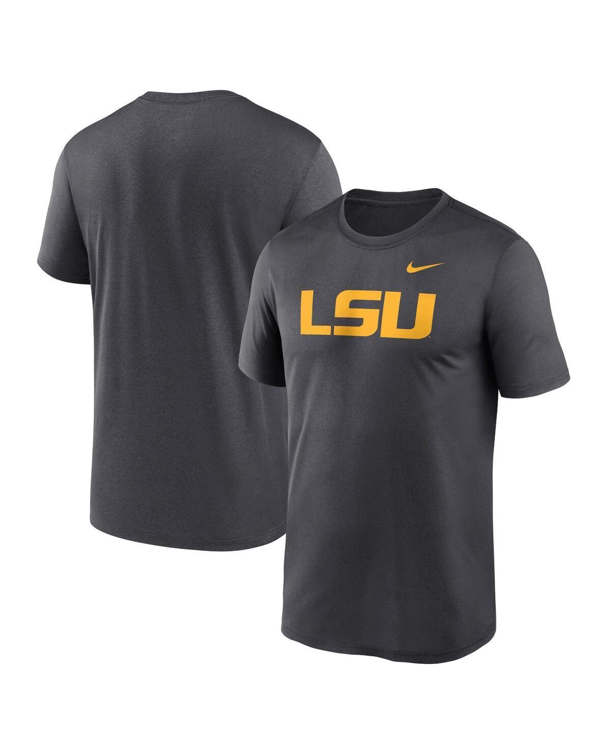 Nike Mens Anthracite Lsu Tigers Primetime Legend Logo T-Shirt Product Image