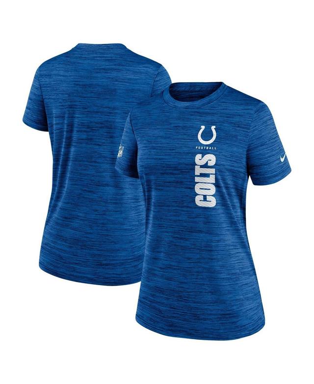 Nike Womens Royal Indianapolis Colts Velocity Performance T-Shirt Product Image