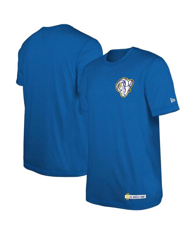 Mens New Era Royal Los Angeles Rams 2024 NFL Training Camp T-Shirt Product Image