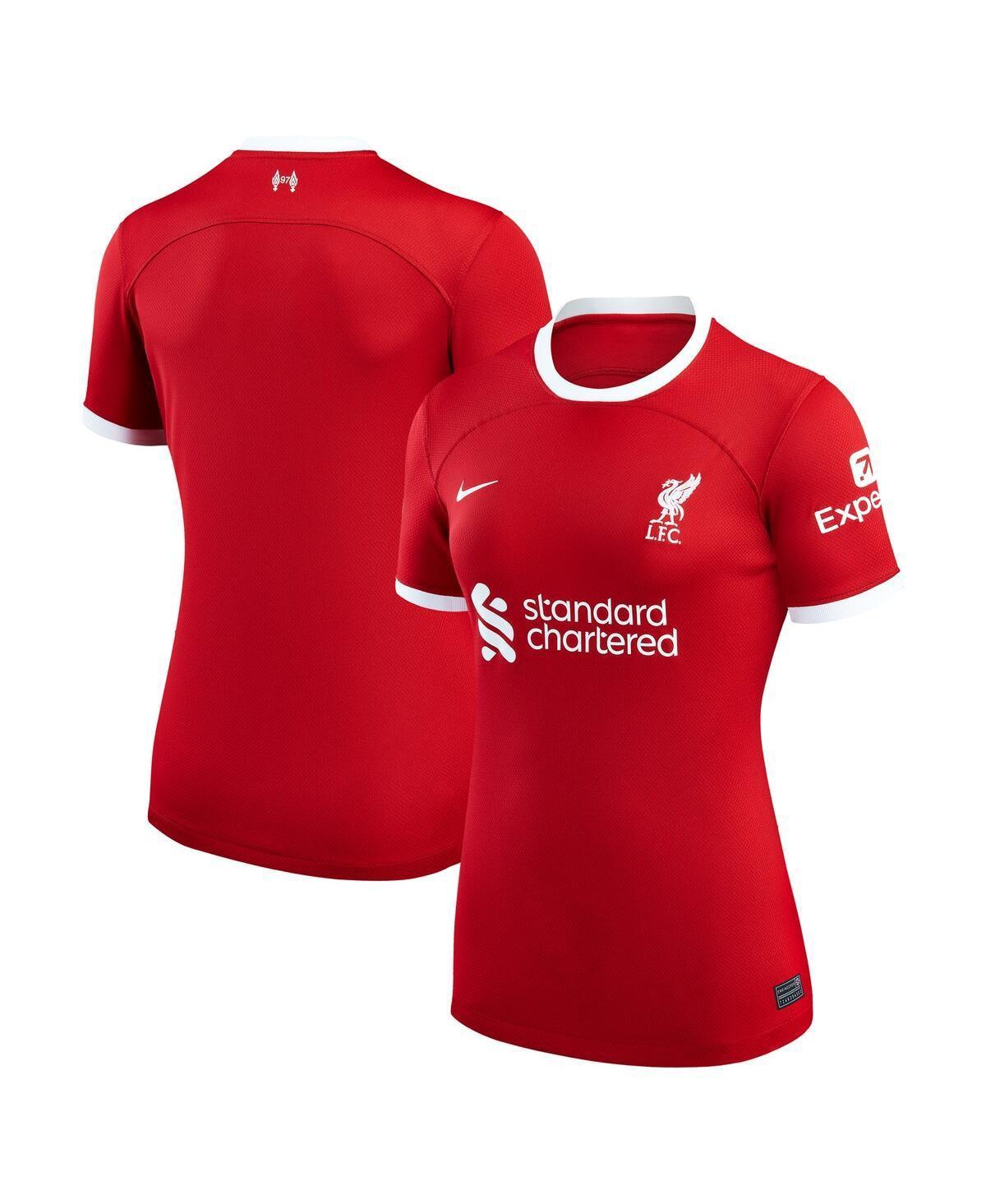 Liverpool FC 2023/24 Stadium Home Nike Womens Dri-FIT Soccer Jersey Product Image