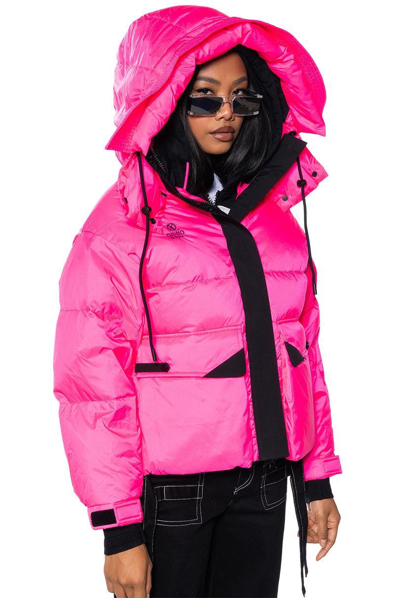 FREESTYLE PUFFER COAT WITH INNER HOODIE Product Image