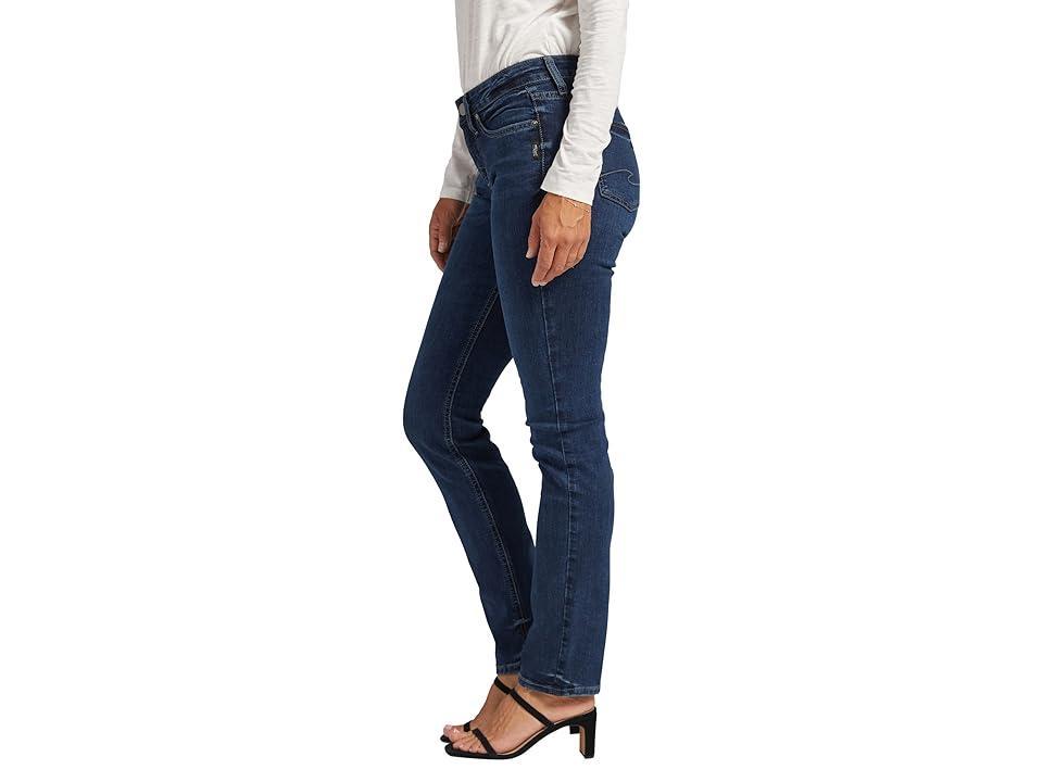 Silver Jeans Co. Suki Mid-Rise Straight Leg Jeans L93413COO453 (Indigo) Women's Jeans Product Image