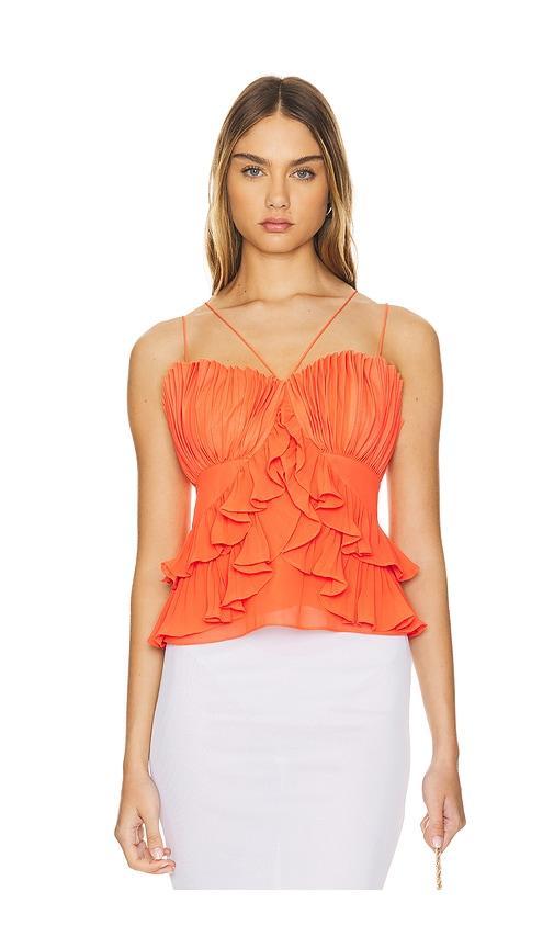 Sandie Pleated Shell Top Product Image