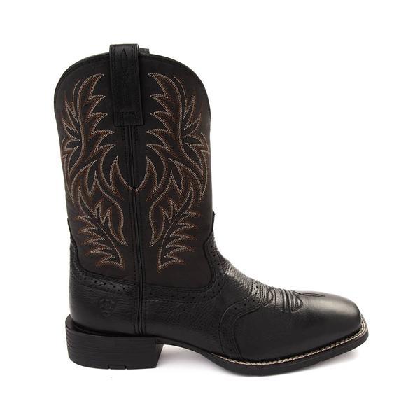 Mens Ariat Sport Wide Square Toe Western Boot Deertan Product Image