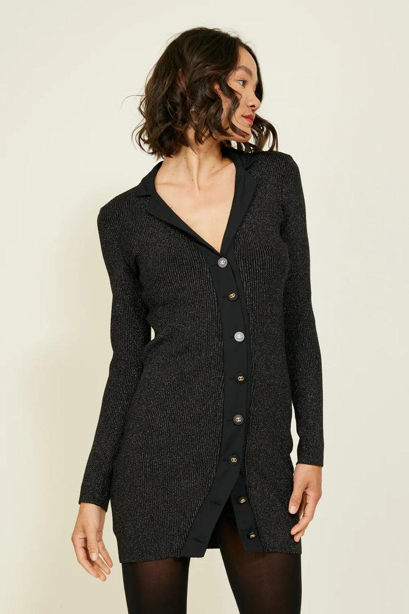 Line & Dot Denver Sweater Dress Product Image