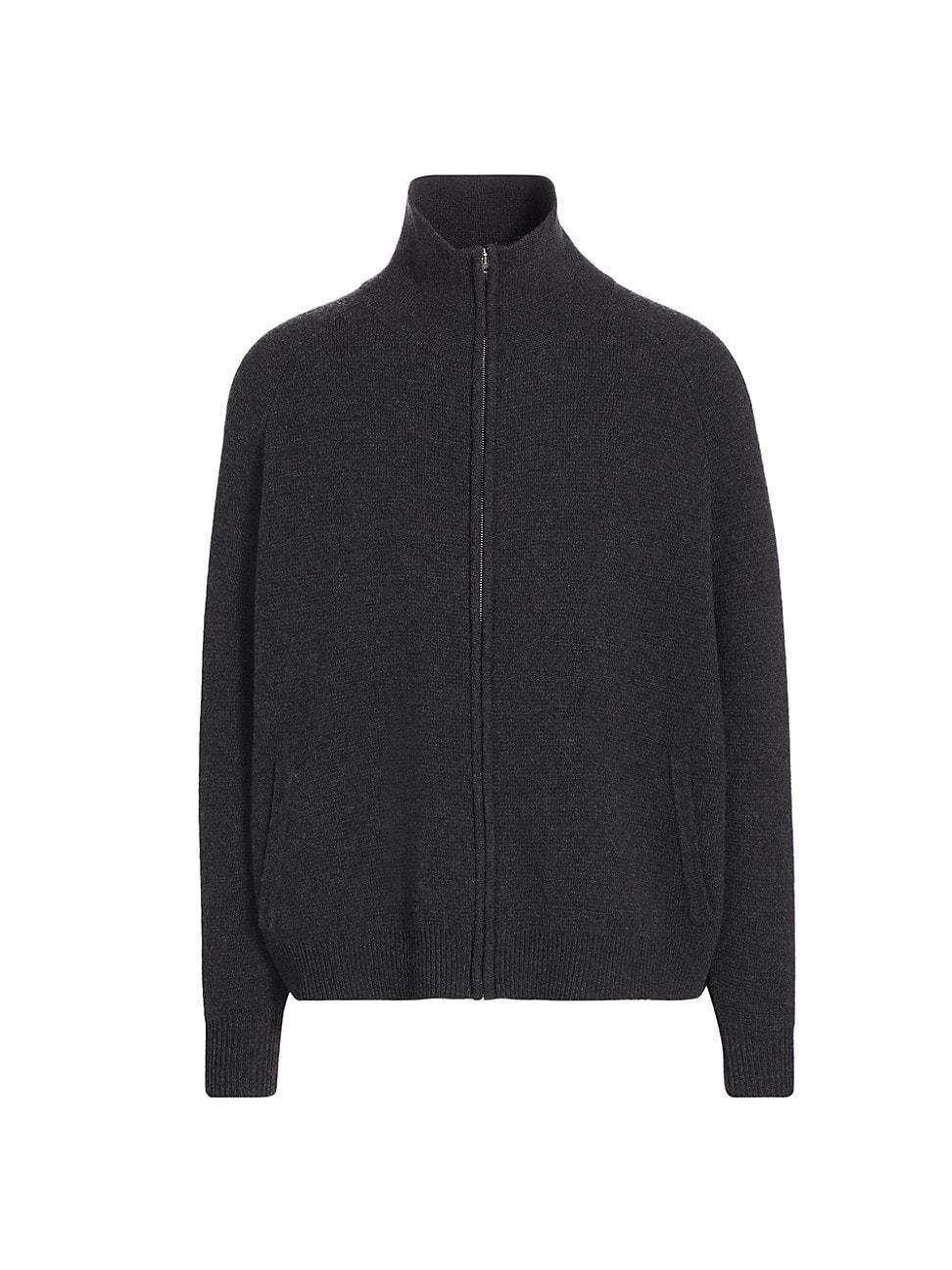 Mens Jad Wool Zip-Up Sweater product image