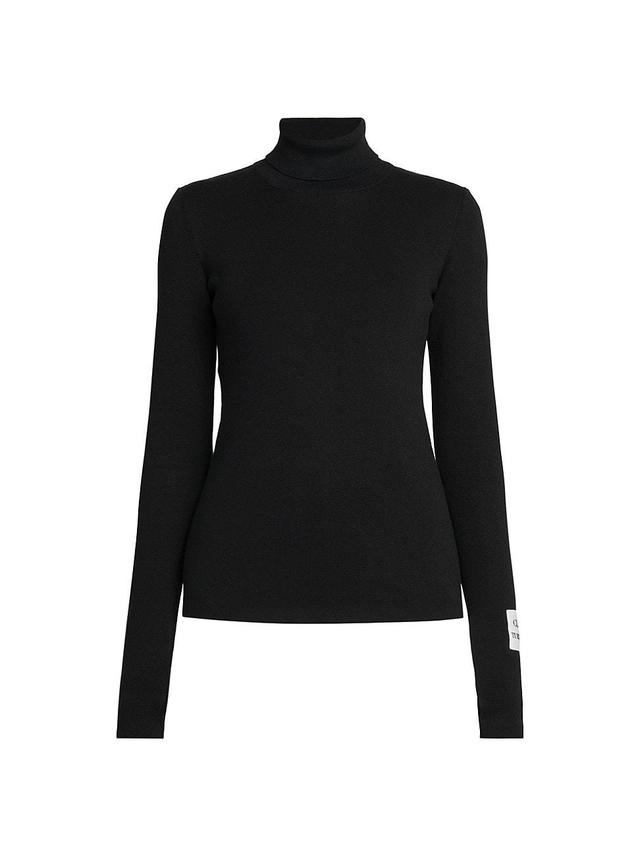 Womens Still Life Cotton Turtleneck Sweater Product Image