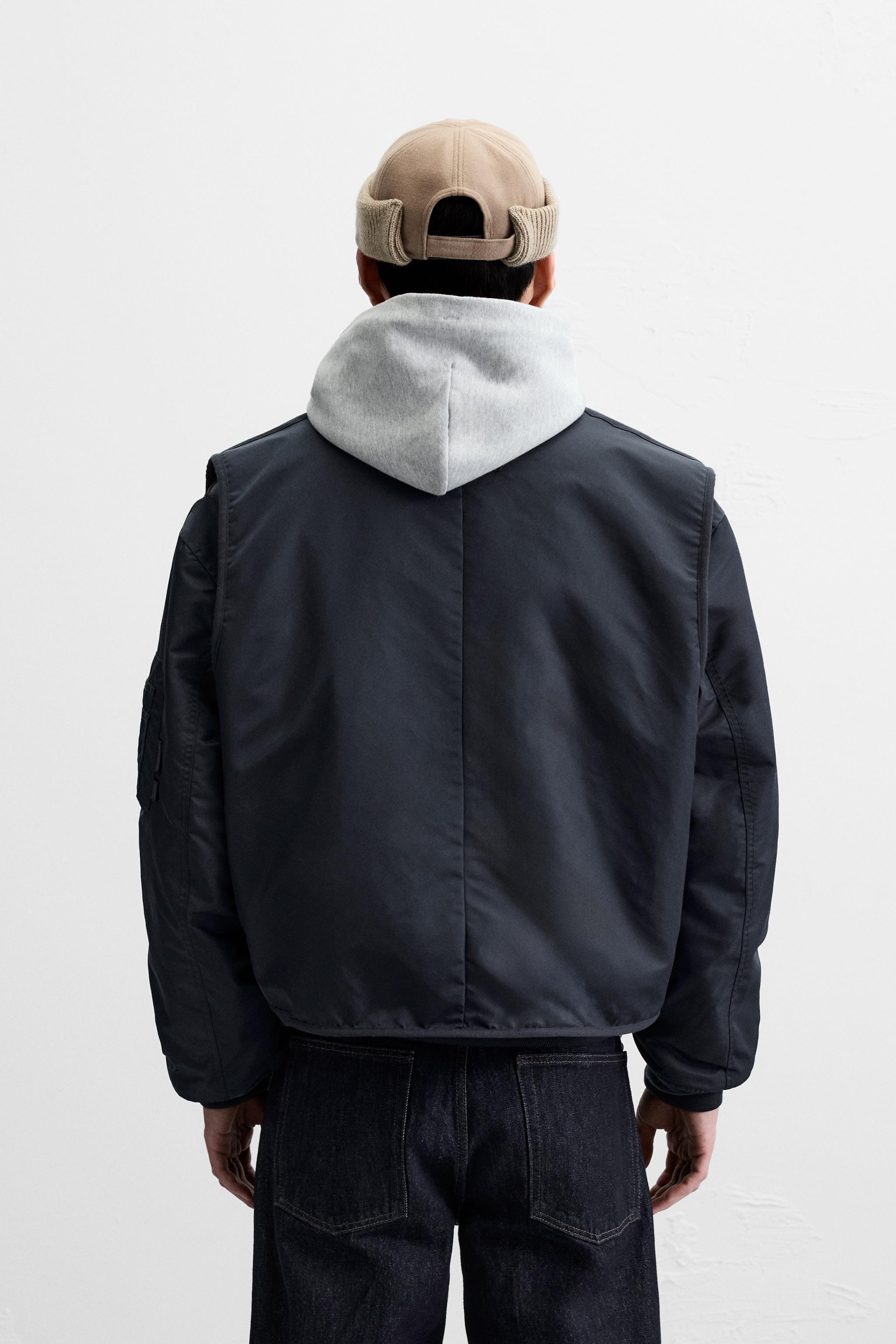 2 IN 1 BOMBER JACKET Product Image