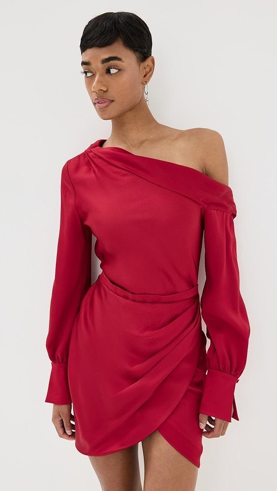 SIMKHAI Cameron One Shoulder Mini Dress | Shopbop Product Image