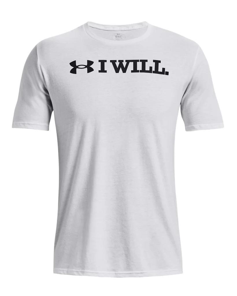 Men's UA I Will Short Sleeve Product Image