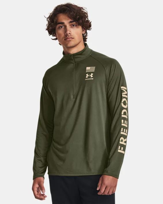 Mens UA Freedom Tech  Zip Product Image