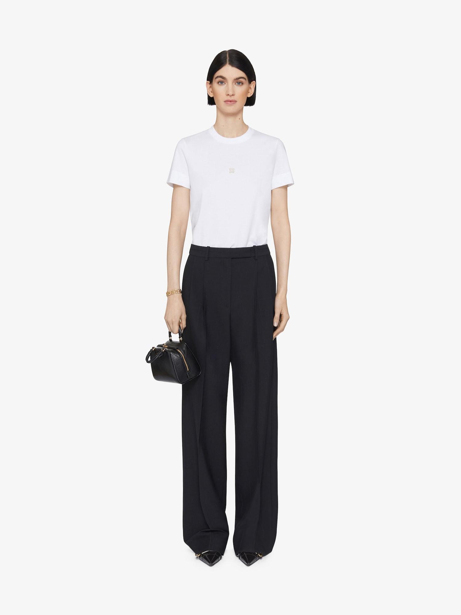 Tailored pants in wool with lurex stripes product image