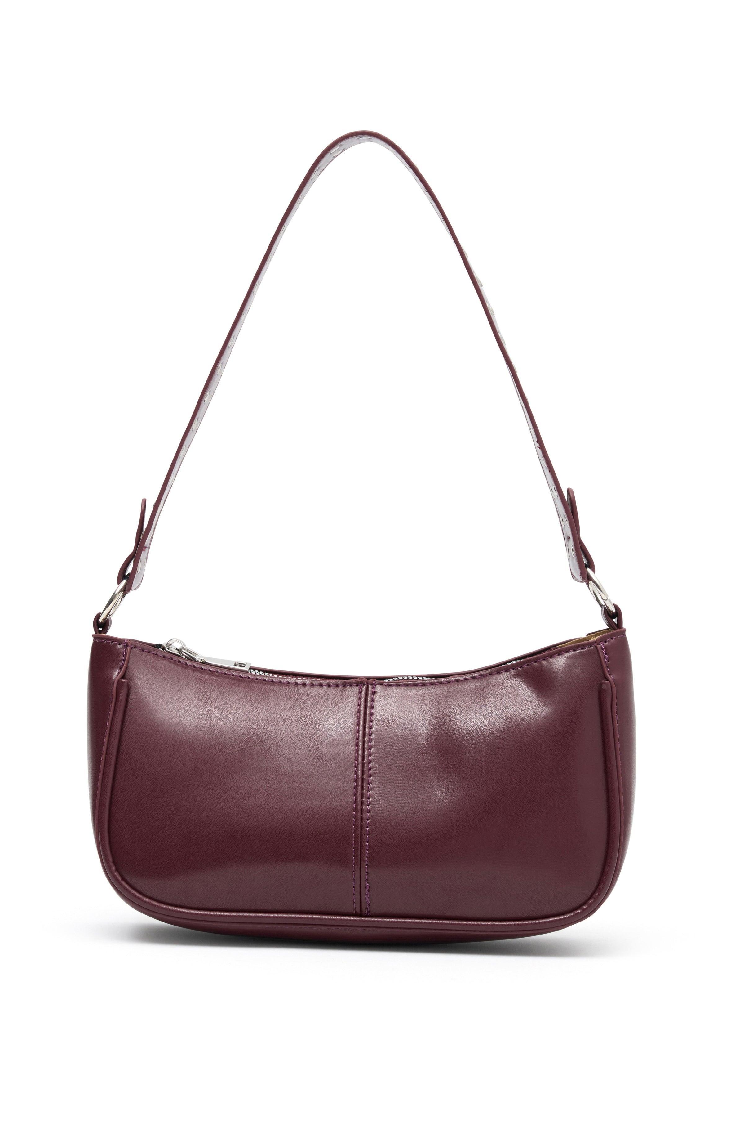 Sophia Shoulder Bag Burgundy Product Image