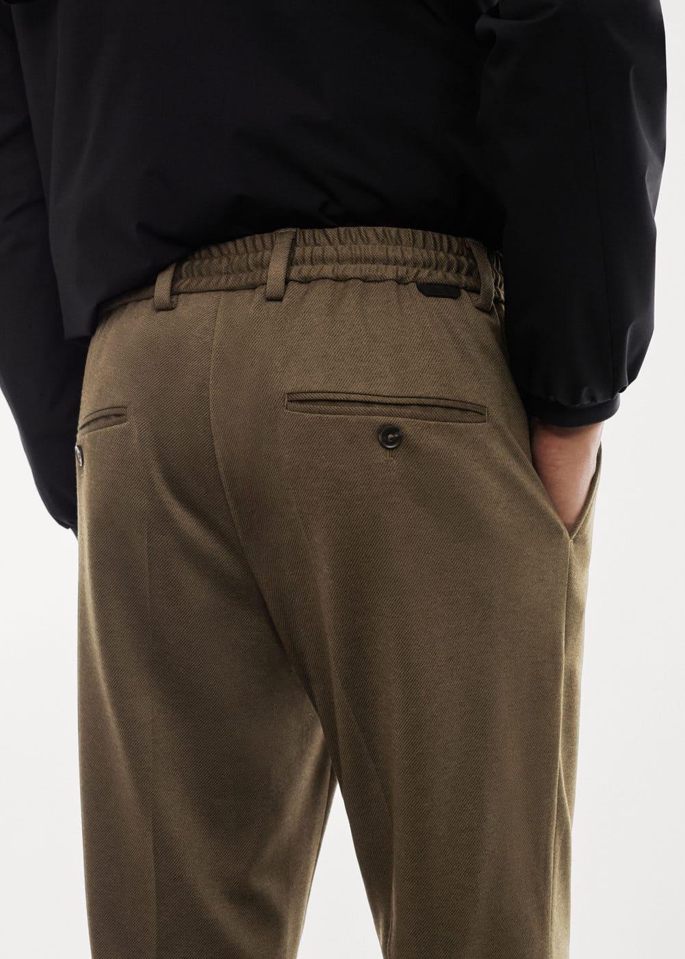 MANGO MAN - Crease-resistant slim-fit pants khakiMen Product Image