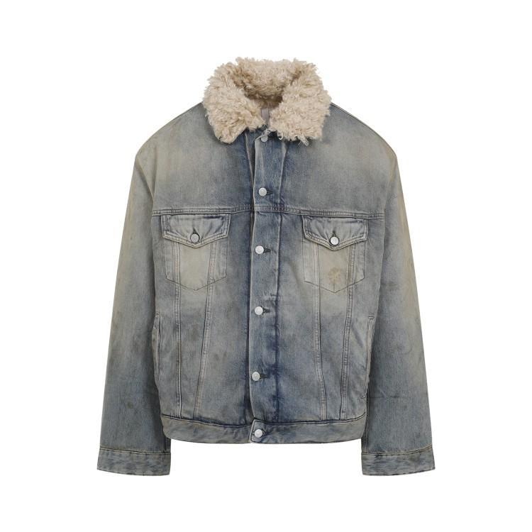 Denim Jacket In Grey Product Image