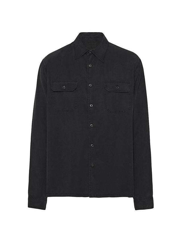 Mens Silk Shirt Product Image