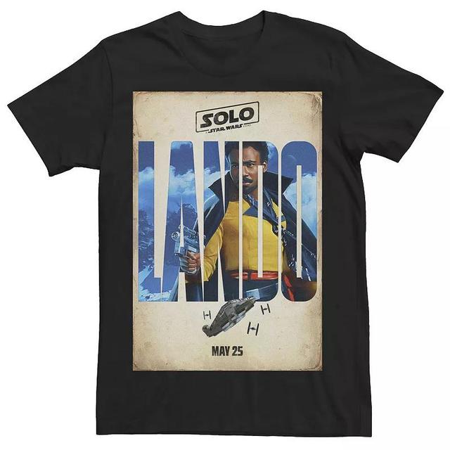 Mens Star Wars Han Solo Movie Lando Release Date Tee Product Image