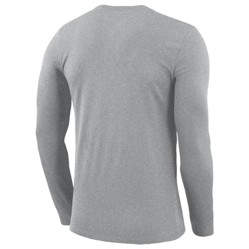 Mens Nike Gray Michigan State Spartans Basketball Drop Legend Long Sleeve Performance T-Shirt Product Image