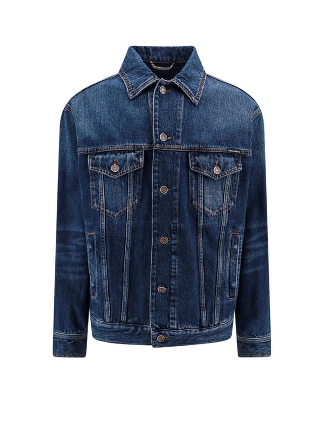 Jacket In Blue Product Image