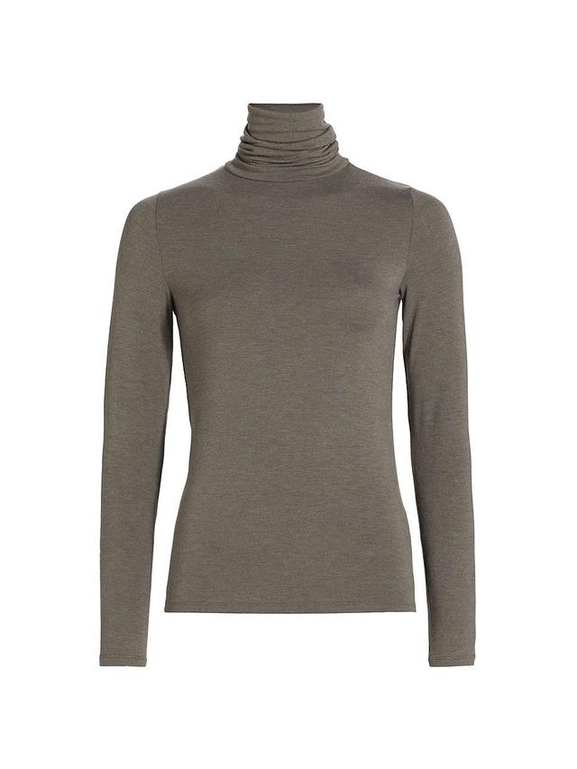 Womens Soft-Touch Turtleneck Product Image