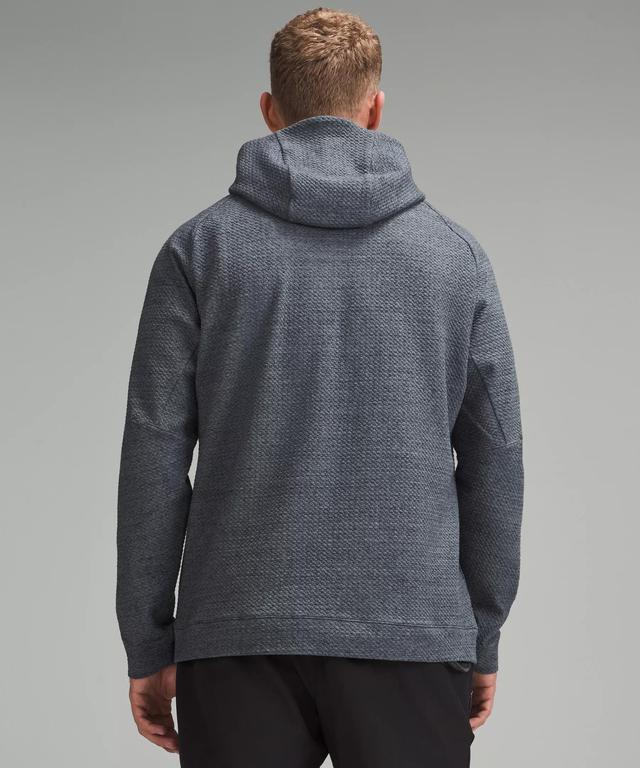 Textured Double-Knit Cotton Hoodie Product Image