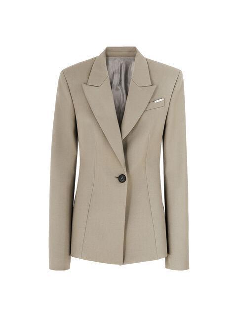 Taupe blazer Product Image