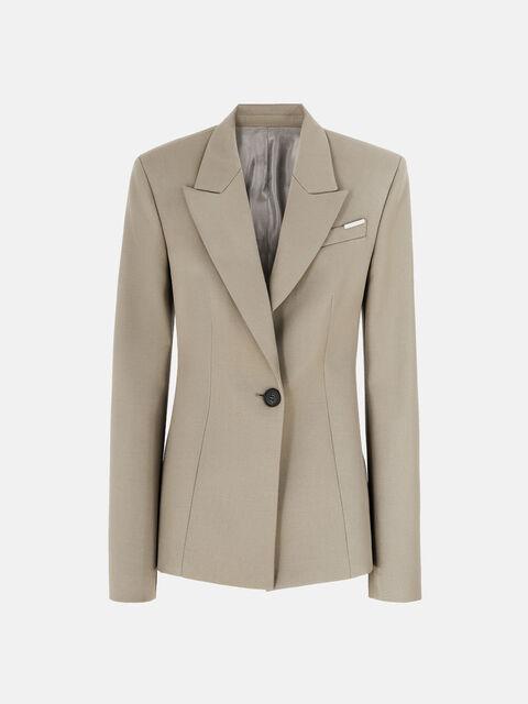 Taupe blazer Product Image