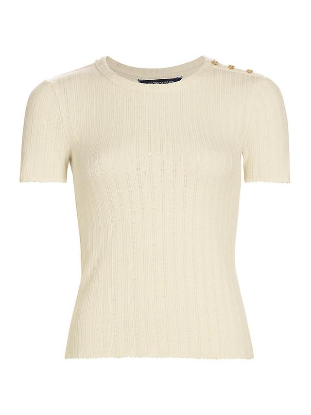 Womens Draya Knit T-Shirt Product Image