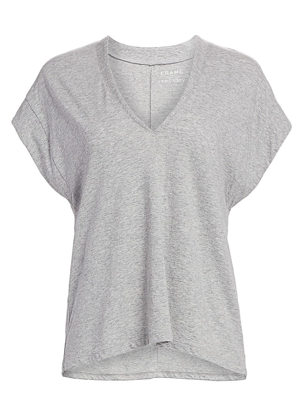 Le Mid Rise V-Neck Tee Product Image