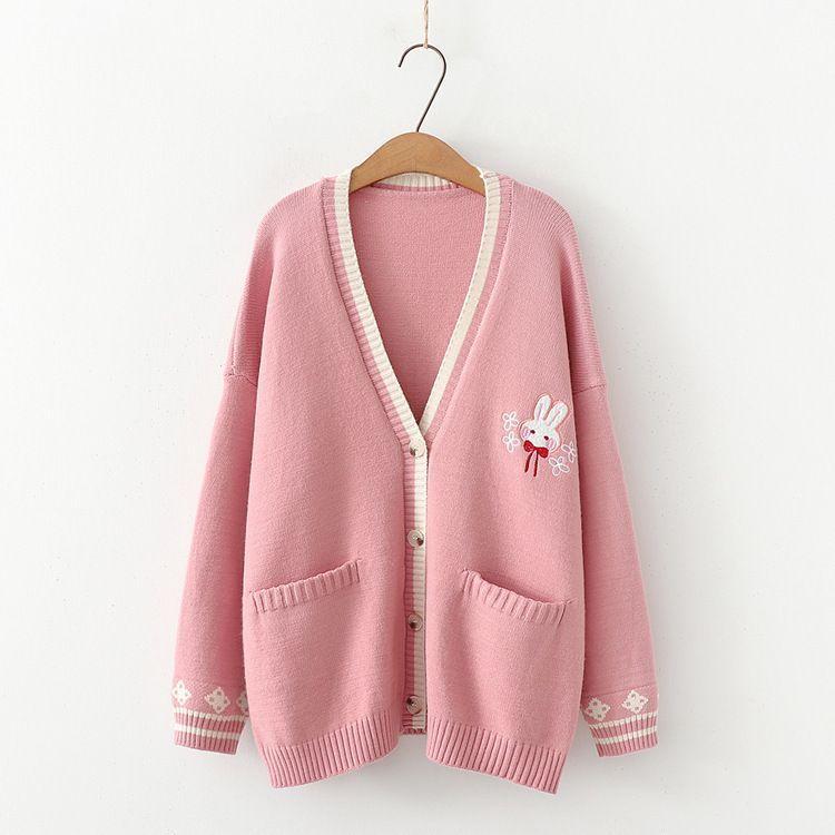 Embroidered Cardigan Product Image