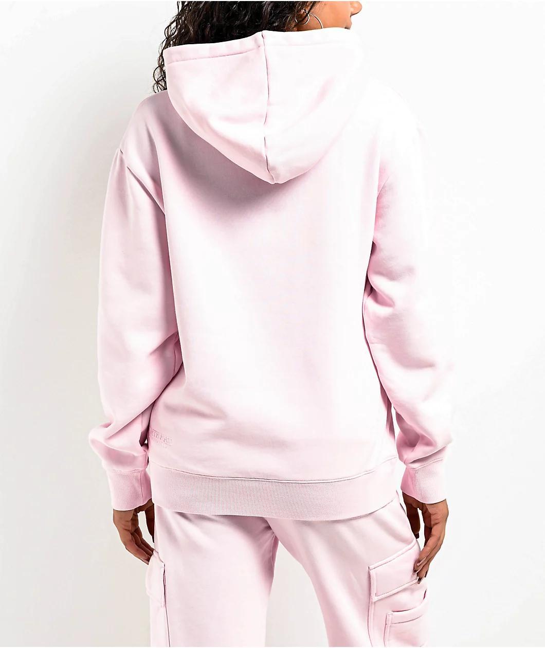 Ninth Hall Fundamentals Oso Pink Wash Relaxed Hoodie Product Image