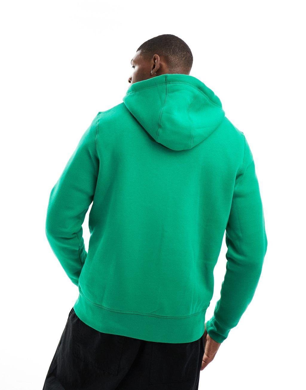 Tommy Hilfiger logo hoodie in green Product Image