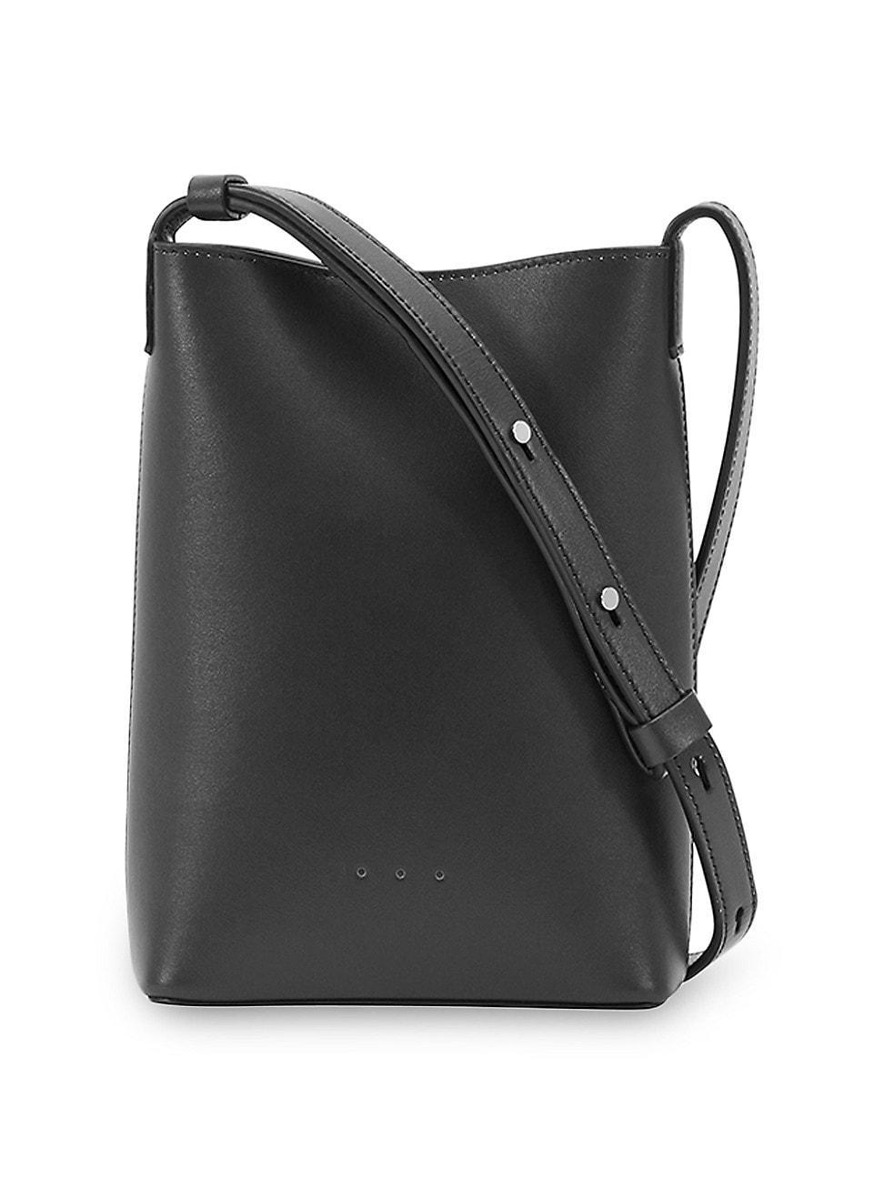 Womens Micro Sac Leather Crossbody Bag product image