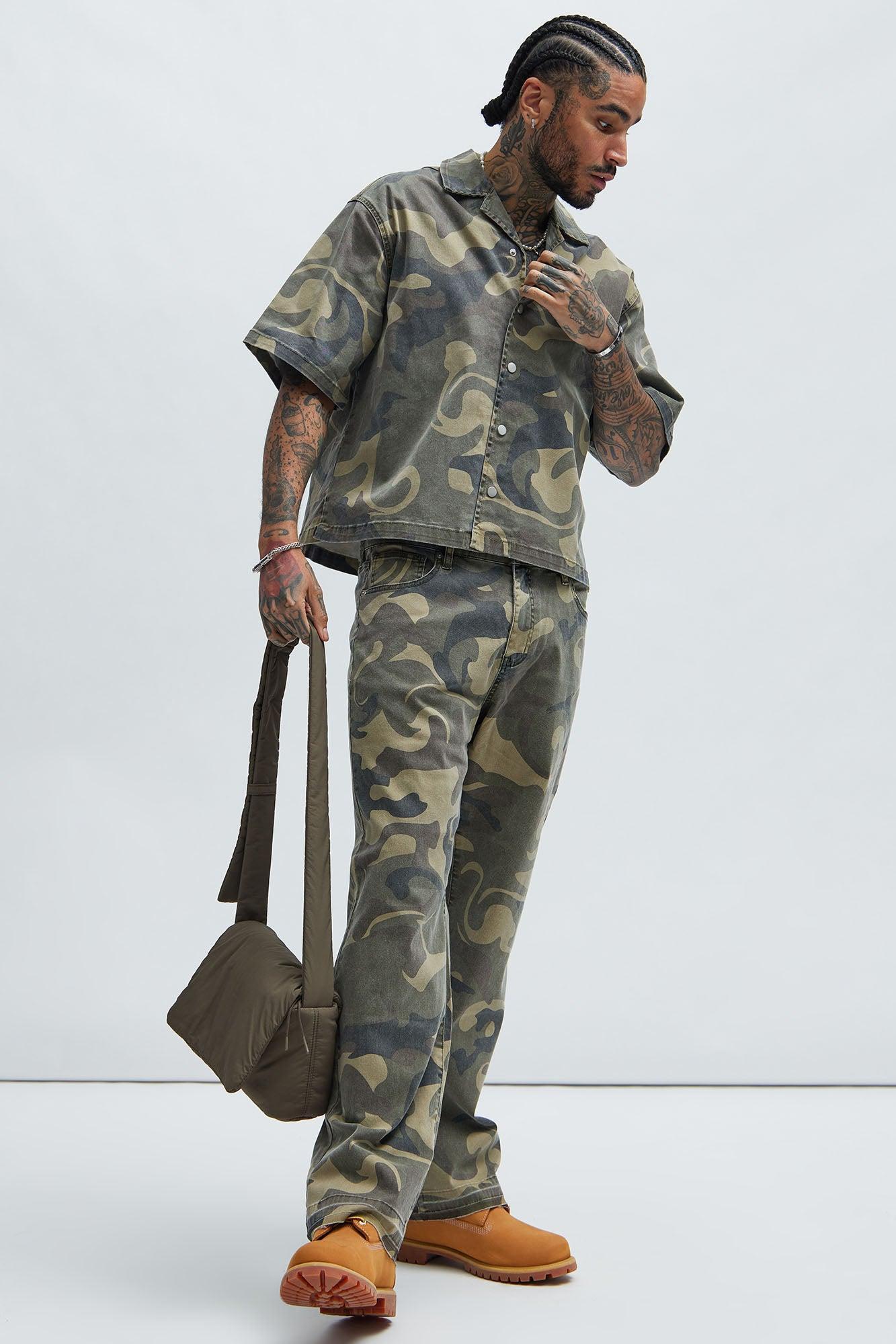 Won't Do Camo Shirt - Camouflage Product Image