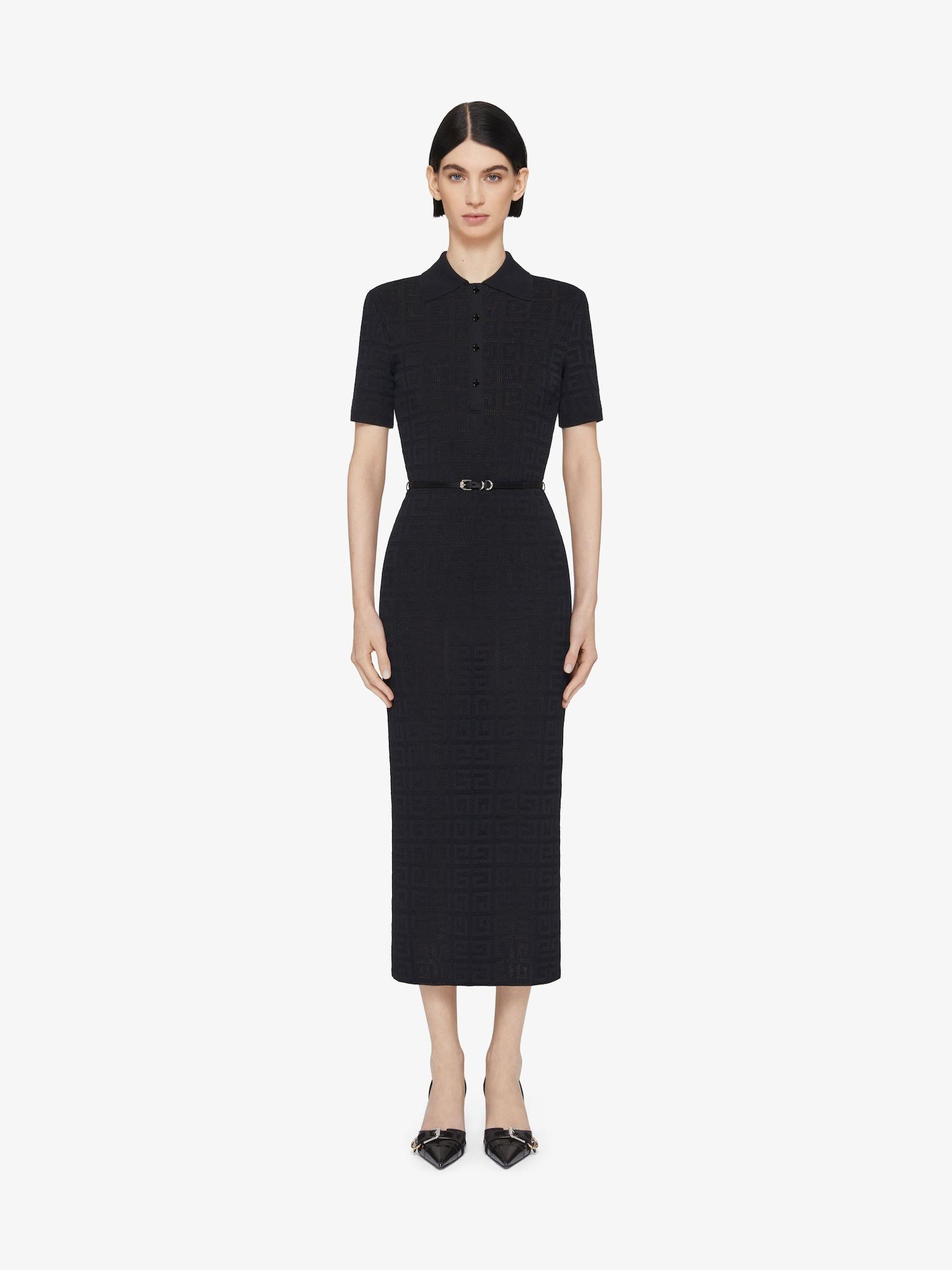 Voyou polo dress in 4G jacquard Product Image