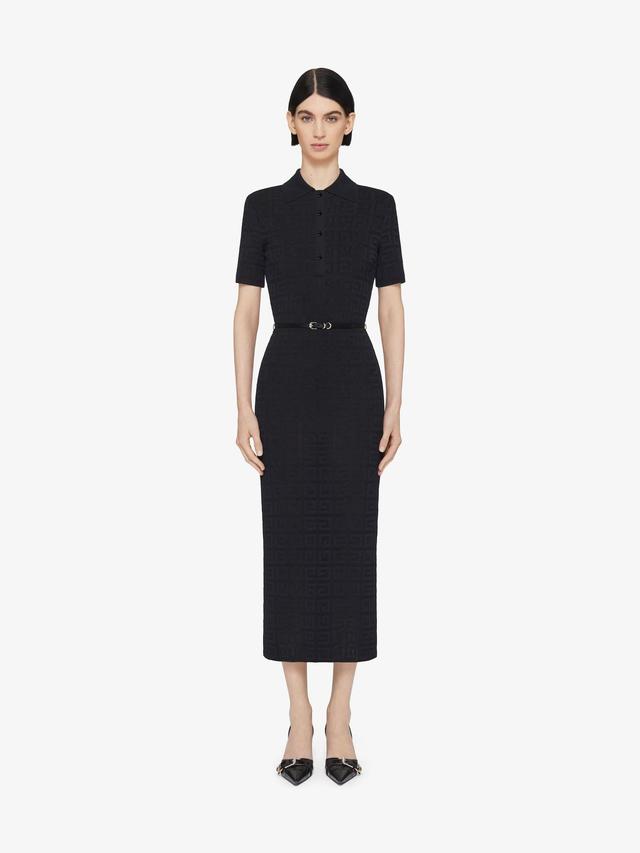 Voyou polo dress in 4G jacquard Product Image