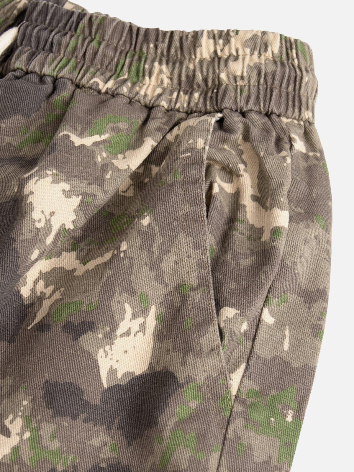 Aelfric Eden Multi-pocket Camouflage Shorts Product Image