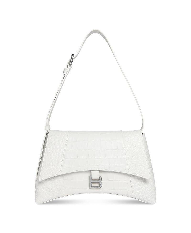 Balenciaga Downtown Mini Shoulder Bag Crocodile Embossed Product Image