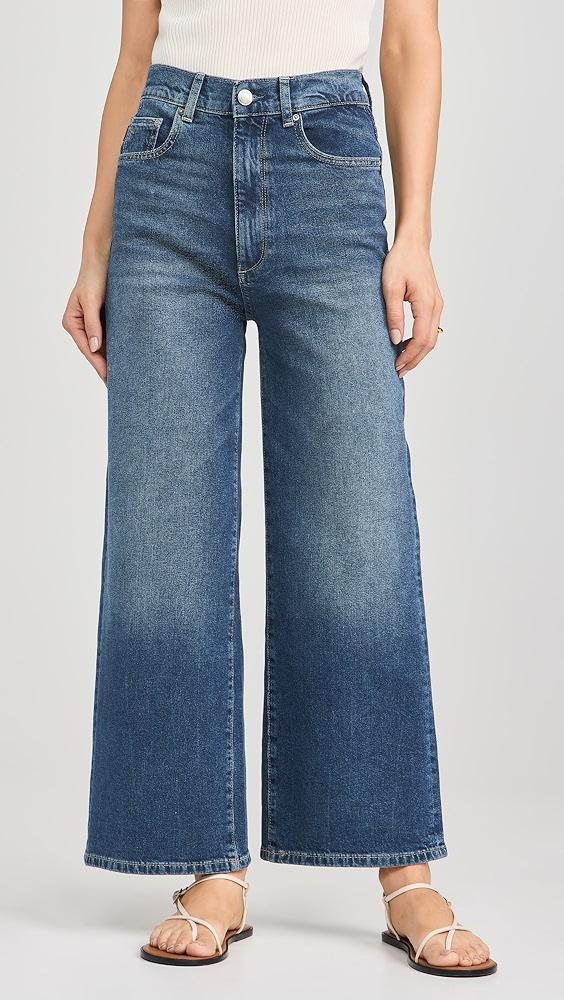 DL1961 Hepburn Wide Leg Jeans: High Rise Vintage | Shopbop Product Image