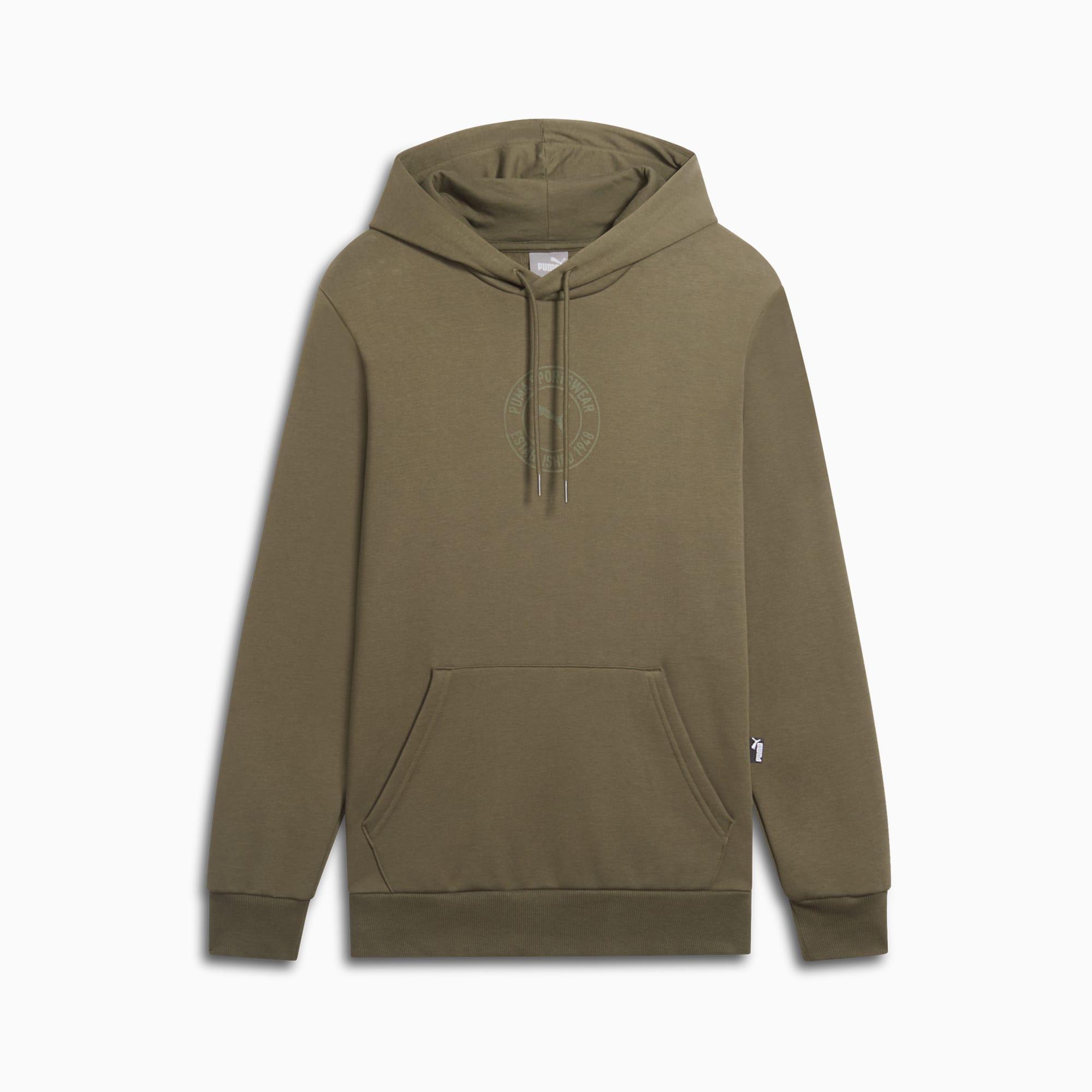 Tonal Logo Men's Hoodie Product Image