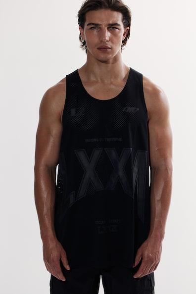 DryMove™ Printed Sports Tank Top Product Image