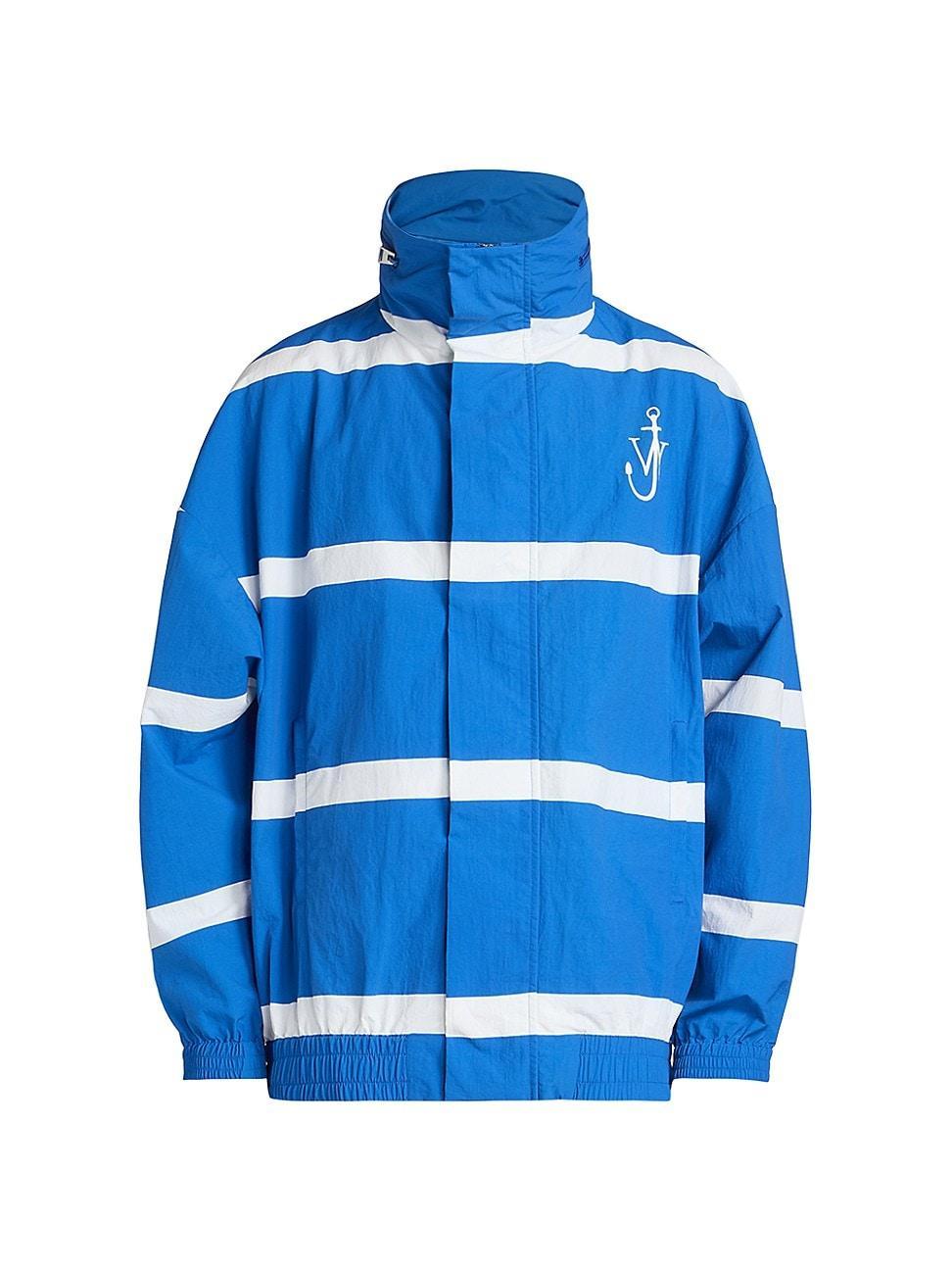 JW Anderson Anchor Patch Stripe Nylon Track Jacket Product Image