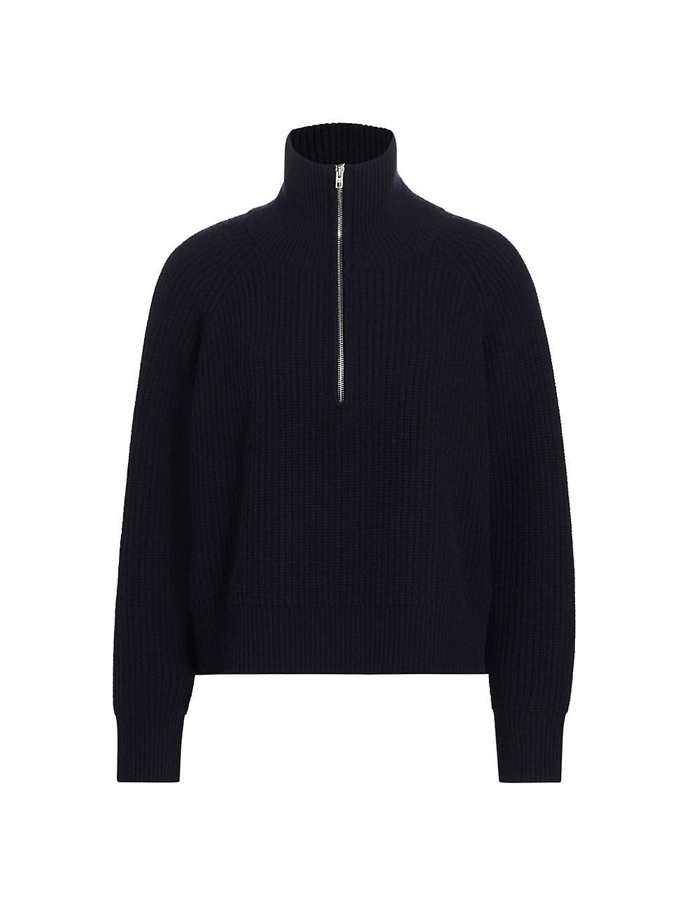 Womens Garza Cashmere Half-Zip Sweater Product Image